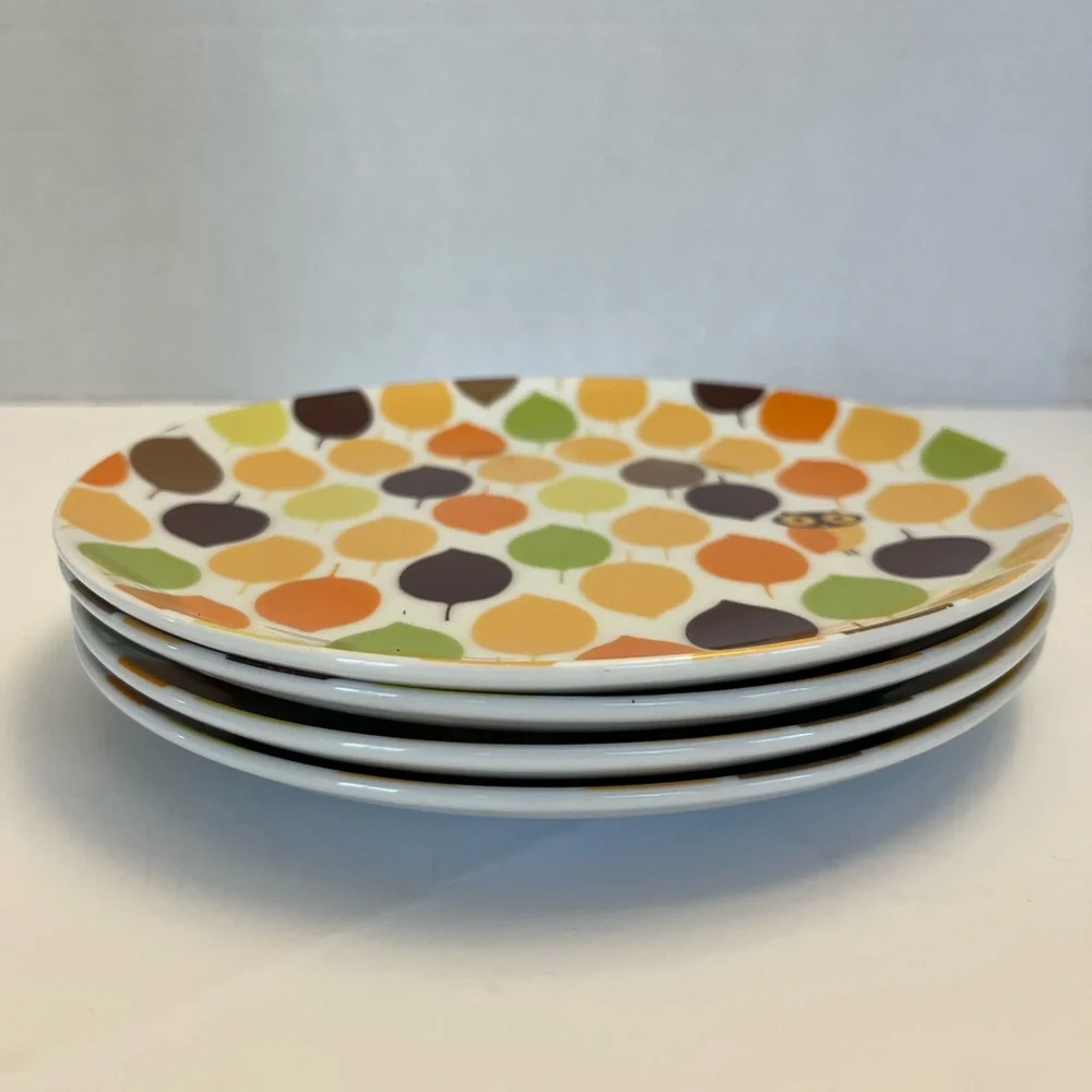 Rachael Ray Little Hoot Salad Plates - 4 qty